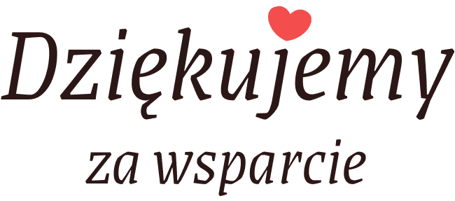 dziękujemy za wsparcie